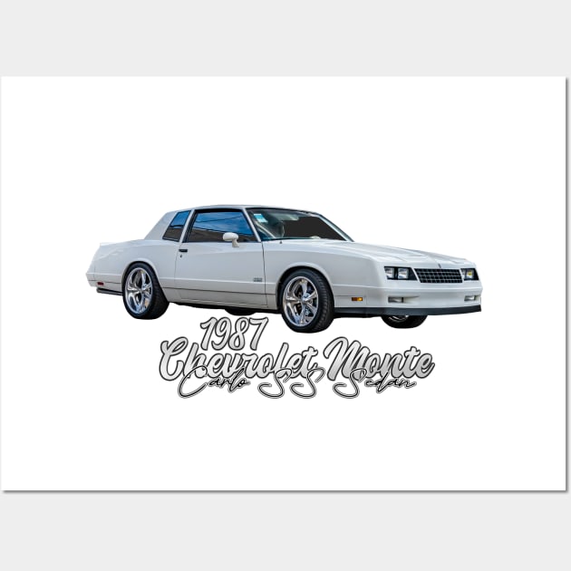 1987 Chevrolet Monte Carlo SS Sedan Wall Art by Gestalt Imagery